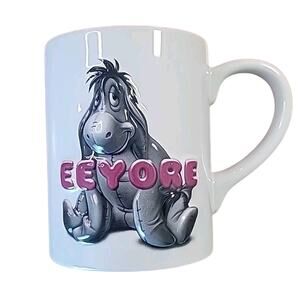 Disney Store Eeyore 3D Mug Winnie the Pooh Large Purple Cup